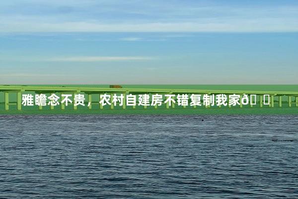 雅瞻念不贵，农村自建房不错复制我家🏠