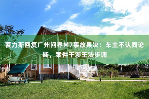 赛力斯回复广州问界M7事故果决：车主不认同论断，案件干涉王法步调