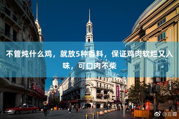 不管炖什么鸡，就放5种香料，保证鸡肉软烂又入味，可口肉不柴